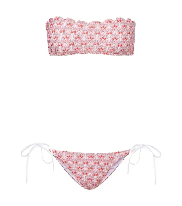 Crochet bandeau bikini