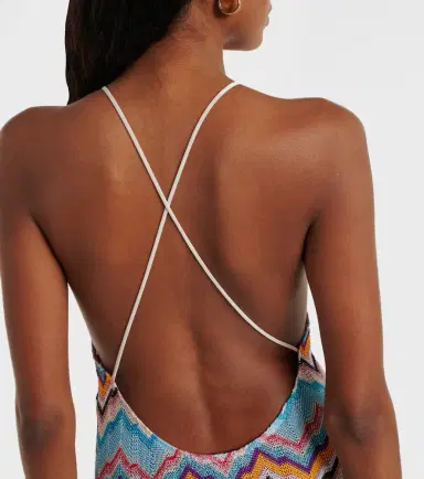 Missoni Zigzag lamé beach dress | Thumbnail 4