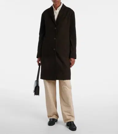 The Row Babilonia suede coat | Thumbnail 4 The Row Babilonia suede coat | Thumbnail 4