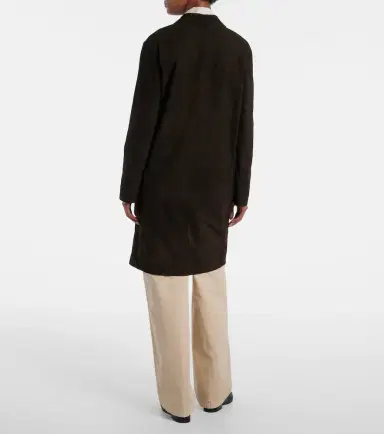 The Row Babilonia suede coat | Thumbnail 5 The Row Babilonia suede coat | Thumbnail 5