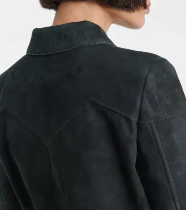 The Row Axelette suede jacket | Thumbnail 4