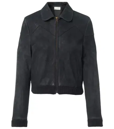 The Row Axelette suede jacket | Thumbnail 1