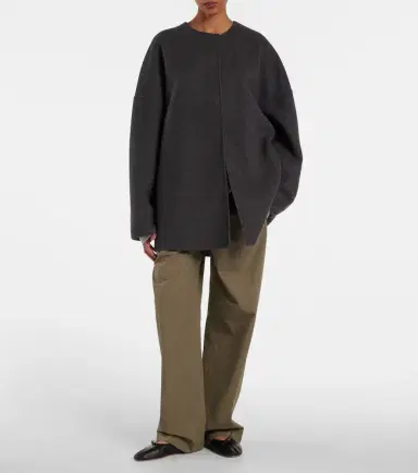The Row Alfidis cotton wide-leg pants | Thumbnail 4 The Row Alfidis cotton wide-leg pants | Thumbnail 4