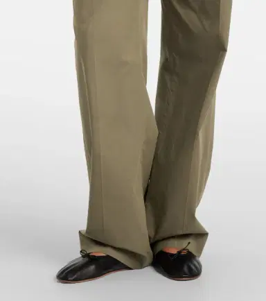 The Row Alfidis cotton wide-leg pants | Thumbnail 5 The Row Alfidis cotton wide-leg pants | Thumbnail 5