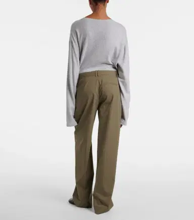 The Row Alfidis cotton wide-leg pants | Thumbnail 6 The Row Alfidis cotton wide-leg pants | Thumbnail 6