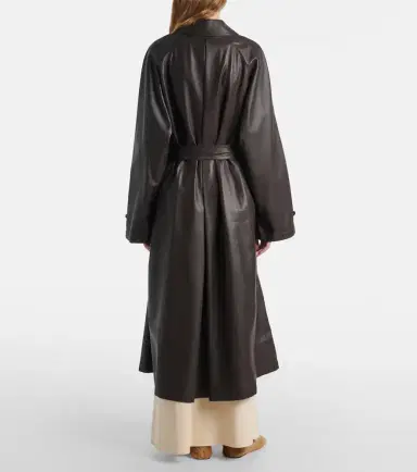 The Row Ryota leather coat | Thumbnail 3