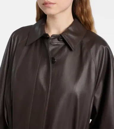 The Row Ryota leather coat | Thumbnail 6