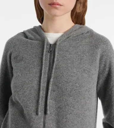The Row Kawoa cashmere zip-up hoodie | Thumbnail 3 The Row Kawoa cashmere zip-up hoodie | Thumbnail 3