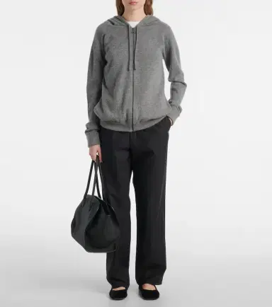 The Row Kawoa cashmere zip-up hoodie | Thumbnail 4 The Row Kawoa cashmere zip-up hoodie | Thumbnail 4