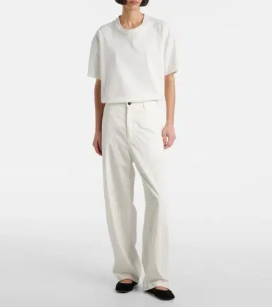 The Row Sharka cotton and cashmere wide-leg pants | Thumbnail 5
