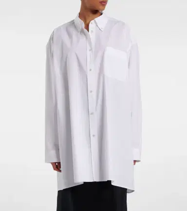 The Row Victoria oversized cotton poplin shirt | Thumbnail 3