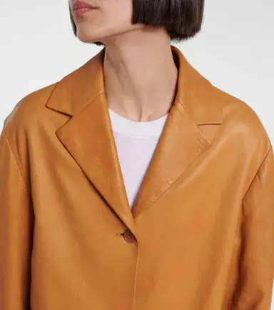 The Row Fabian leather jacket | Thumbnail 2