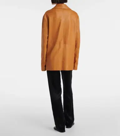 The Row Fabian leather jacket | Thumbnail 5
