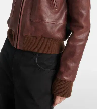 The Row Bader leather jacket | Thumbnail 3