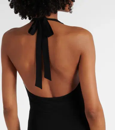 Max Mara Ghiotto cutout halterneck maxi dress | Thumbnail 2