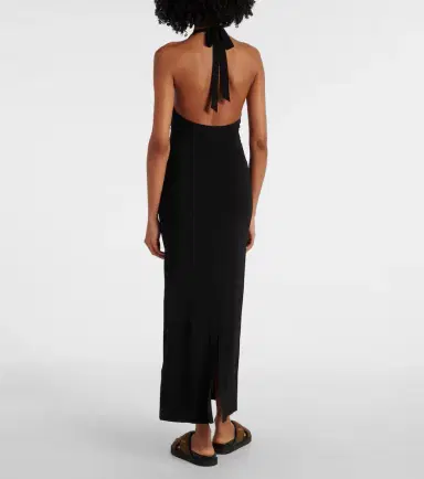 Max Mara Ghiotto cutout halterneck maxi dress | Thumbnail 5