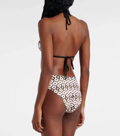 Max Mara Amedea printed bikini top | Thumbnail 3