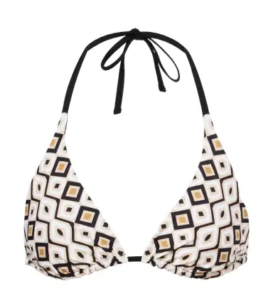 Max Mara Amedea printed bikini top | Thumbnail 1