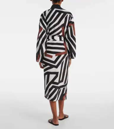 Max Mara Ovatte striped beach cover-up | Thumbnail 5