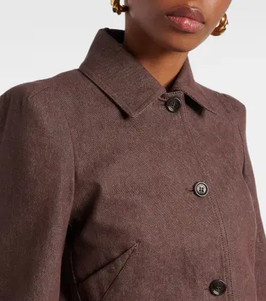 Max Mara Carpa cropped cotton jacket | Thumbnail 6 Max Mara Carpa cropped cotton jacket | Thumbnail 6