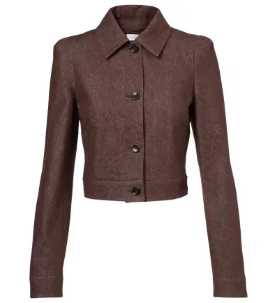 Max Mara Carpa cropped cotton jacket | Thumbnail 1 Max Mara Carpa cropped cotton jacket | Thumbnail 1
