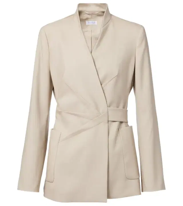 Max Mara Nereo wool, mohair, and silk blazer