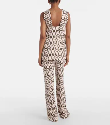 Max Mara Ersilia printed jersey top | Thumbnail 4