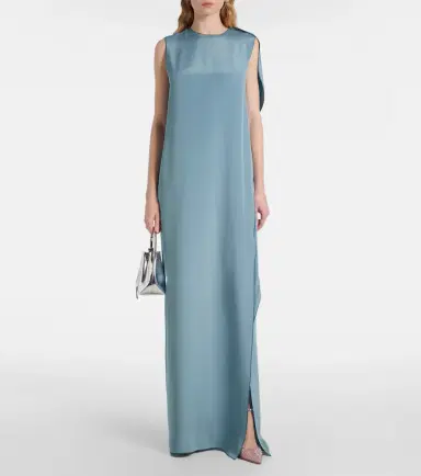 Max Mara Elegante Odessa silk maxi dress | Thumbnail 3