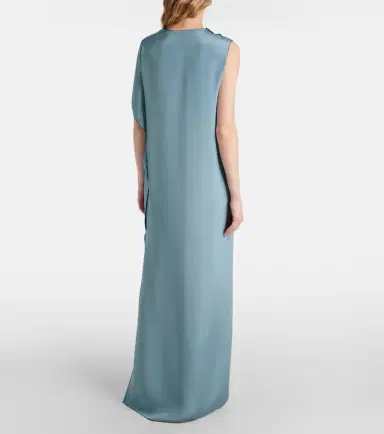 Max Mara Elegante Odessa silk maxi dress | Thumbnail 5