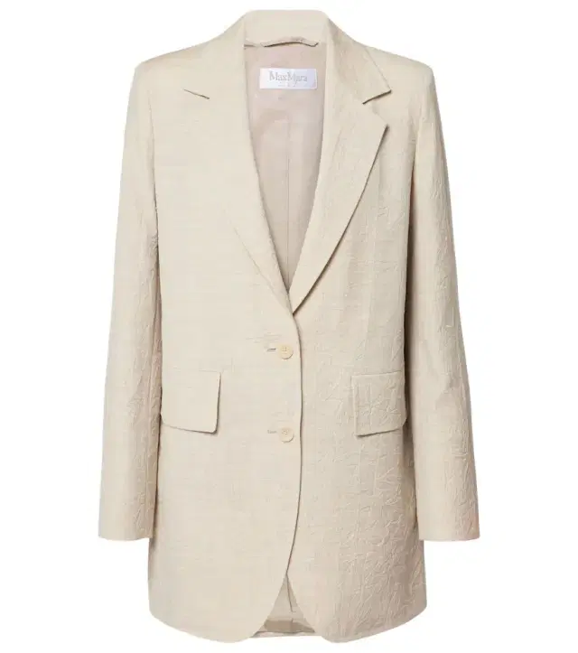 Max Mara Single-breasted wool blazer
