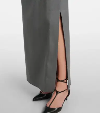 Max Mara Wool and silk maxi skirt | Thumbnail 2