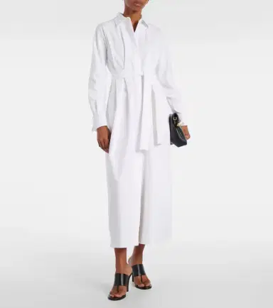 Max Mara Arezzo gabardine shirt dress | Thumbnail 3
