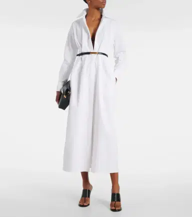 Max Mara Arezzo gabardine shirt dress | Thumbnail 5