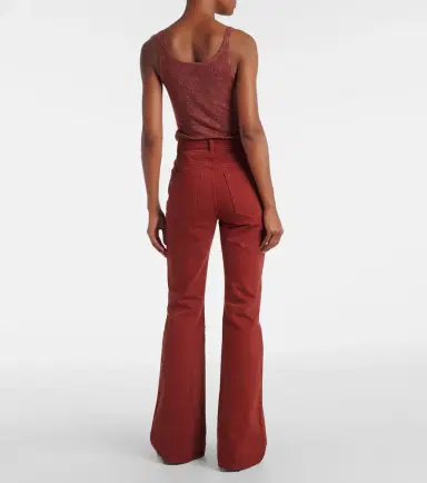 Gabriela Hearst Willa high-rise bootcut jeans | Thumbnail 4 Gabriela Hearst Willa high-rise bootcut jeans | Thumbnail 4