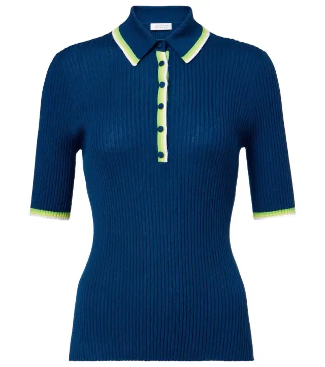 Gabriela Hearst Perro cashmere and silk polo shirt