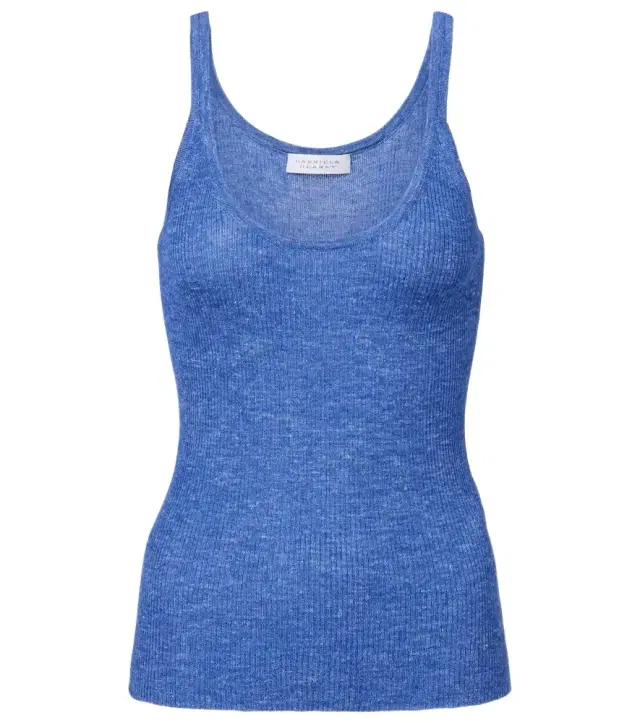 Gabriela Hearst Cinxia cashmere, silk, and hemp tank top