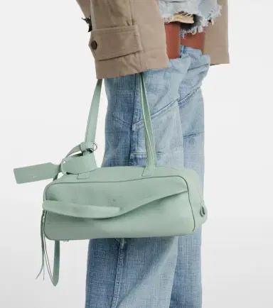 Balenciaga Carrie Small leather shoulder bag | Thumbnail 2