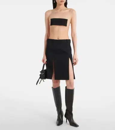 Courrèges Courrèges Illusion trompe-l'ail bandeau top | Thumbnail 2
