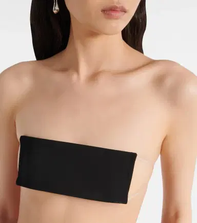 Courrèges Courrèges Illusion trompe-l'ail bandeau top | Thumbnail 3