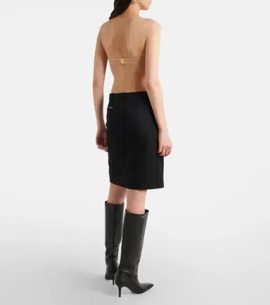 Courrèges Courrèges Illusion trompe-l'ail bandeau top | Thumbnail 4