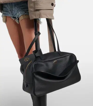 Balenciaga Carrie Medium leather bowling bag | Thumbnail 2 Balenciaga Carrie Medium leather bowling bag | Thumbnail 2