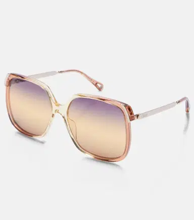 Chloe Chloé Logo oversized sunglasses | Thumbnail 2