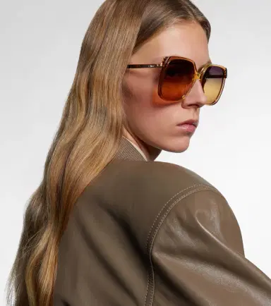 Chloe Chloé Logo oversized sunglasses | Thumbnail 6