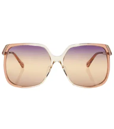 Chloe Chloé Logo oversized sunglasses | Thumbnail 1