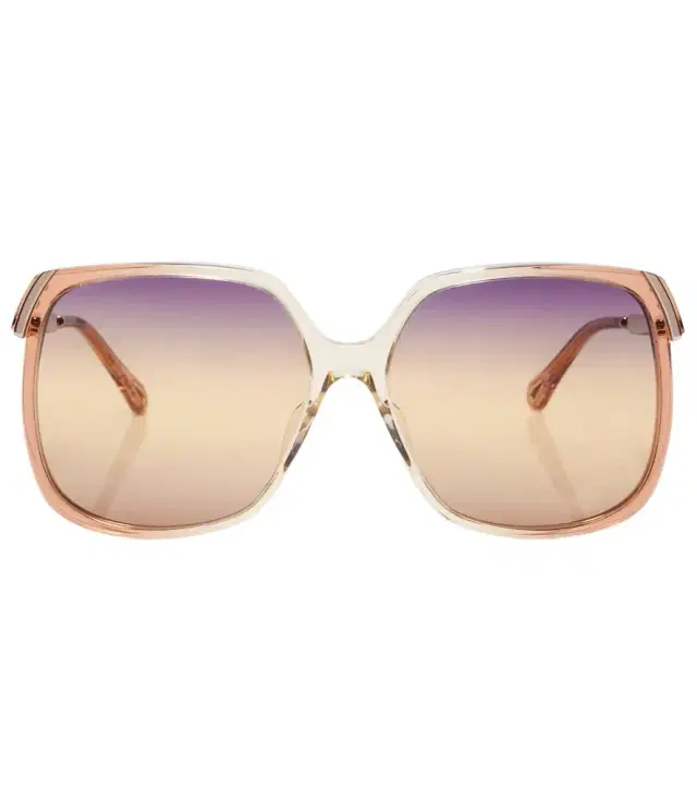 Chloe Chloé Logo oversized sunglasses