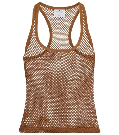 Courrèges Courrèges Scuba cotton mesh tank top | Thumbnail 1