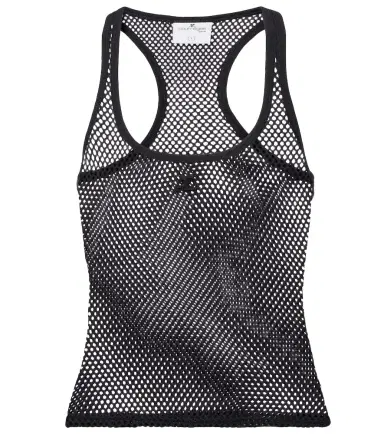 Courreges Courrèges Scuba cotton mesh tank top | Thumbnail 1
