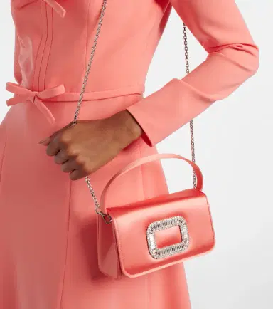 Roger Vivier Pilgrim Micro satin clutch | Thumbnail 3 Roger Vivier Pilgrim Micro satin clutch | Thumbnail 3