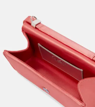 Roger Vivier Pilgrim Micro satin clutch | Thumbnail 4 Roger Vivier Pilgrim Micro satin clutch | Thumbnail 4