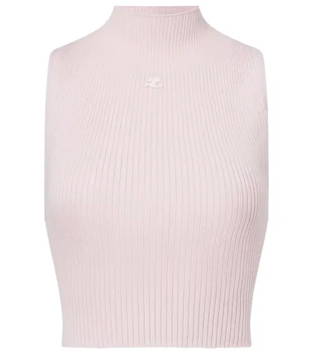 Courreges Courrèges Ribbed cotton and wool tank top